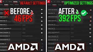AMD RADEON SETTINGS: BEST AMD SETTINGS To Boost FPS For Gaming - NEW & IMPROVED Tweaks (2024)