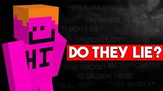 Do YouTubers' Minecraft Tips Actually Work?