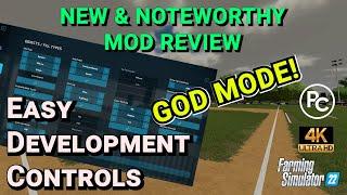 Easy Development Controls | Mod Review | Farming Simulator 22