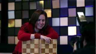 Judit Polgar Giving a Hard Time to Carlsen in Mexico