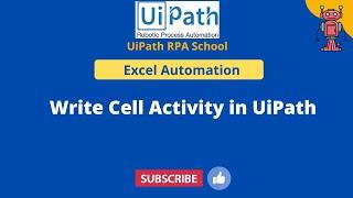 UiPath RPA - Write formula in Excel from UiPath || Excel Automation