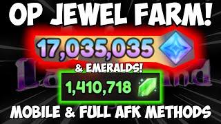 New Best Jewel & Emerald Farm in Anime Last Stand! (BUSTED OP)