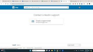 How to create a support ticket to merge accounts on LinkedIn