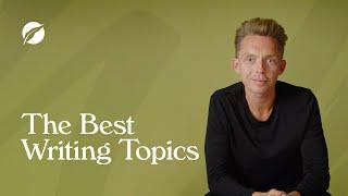 How to Find Topics to Write About | Ask a Bestselling Writer