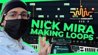 NICK MIRA MAKING LOOPS FROM SCRATCH  MIRA TOUCH LIVE STREAM 