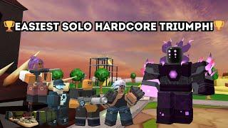 Solo Hardcore Triumph | Tower Defense Simulator