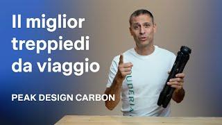 Peak Design Travel Tripod: il miglior treppiedi da viaggio in carbonio (recensione in italiano)