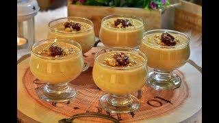 مهلبية التمر ..حلويات رمضانيه مناسبه جدا للسحور . من اطيب الوصفات Dates pudding