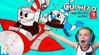 CUPHEAD Part 2! (Gameplay on Nintendo Switch) | K-City GAMING