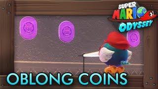 Super Mario Odyssey - All Purple Oblong Coins (Bowser's Kingdom)