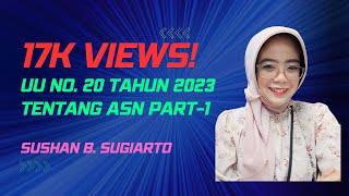 PALING BARU! UU No. 20 Tahun 2023 Tentang ASN