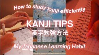  How to Learn Kanji easily & consistently | My Japanese Learning Habit