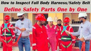 Safety Harness Inspection || How to Inspect Safety Harness || HSE TRAINER