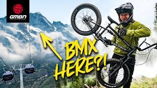 Riding This Full Sus BMX In The Alps Was A Bad Idea. Here’s What Happened!