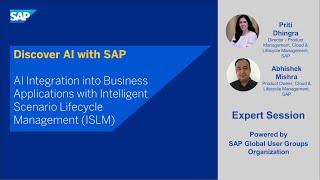 AI Integration into Business Applications with Intelligent Scenario Lifecycle Management (ISLM)