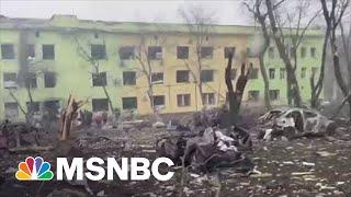 Russian Airstrikes Hit Ukraine Hospital