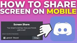 How To Screen Share On Discord Mobile (2024)
