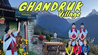 GHANDRUK VILLAGE || MOST BEAUTIFUL VILLAGE OF NEPAL|| WITH @ElinaRides ️[EP~6]