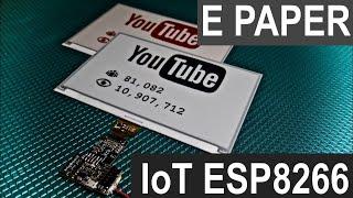 E-Paper + ESP8266 Tutorial - Easy Text & Images
