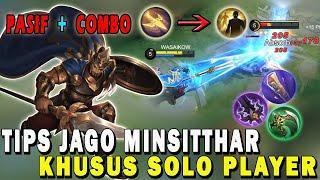 CARA MAIN MINSITTHAR TERBARUBUILD EMBLEM DAN ITEM MINSITTHAR TERSAKITGAMEPLAY MINSITTHAR EXP-MLBB