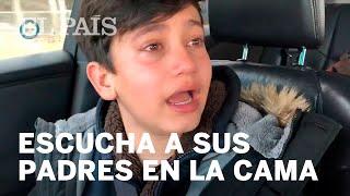 La REACCIÓN de un NIÑO tras ESCUCHAR a sus PADRES manteniendo relaciones sexuales