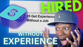 How to Get a Software Engineer job in 2024 with 0 Experience!!!