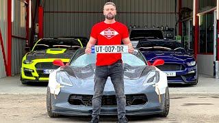 Corvette C7 WideBody - რა ეტაპზეა კორვეტის პროექტი? UT-007-DR