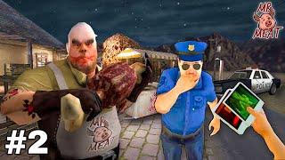Mr Meat - Full Gameplay Part #2 | Police Ending | Horror Escape Game | REDESTO