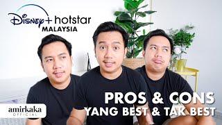 DISNEY+ HOTSTAR Malaysia | Yang Best & Tak Best | PROS & CONS