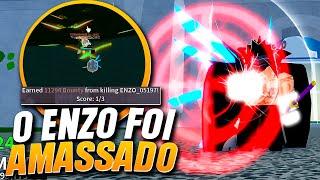 AMASSEI UM ENZO COM O MEU NOVO COMBO DE SPIDER NO BLOX FRUITS!!!