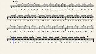 Paradiddle Grid: An Exercise for Snare Drum