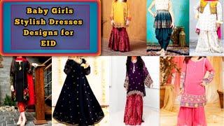 Baby Girls Dresses Designs For Eid| Stylish kids dress ideas @uniqueideas81