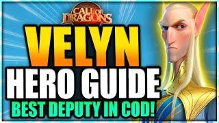 VELYN ULTIMATE HERO GUIDE | Best Pairings, Talents, Artifacts, Pets & Tips | Call of Dragons