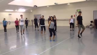 KNT Danceworks Beginners Jazz Routine 3rd Nov 2014