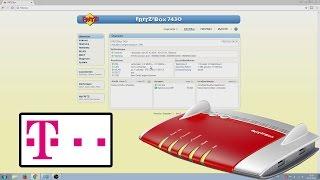 Fritzbox am Telekom DSL Anschluss einrichten