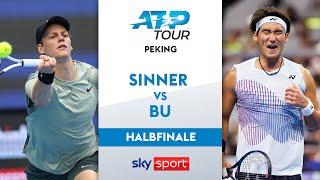 Sinner  vs. Bu  - Halbfinale | China Open Peking 2024 | Highlights - Sky Sport Tennis