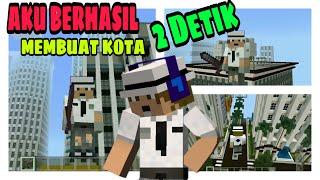 Cuma 2 Detik Jadilah KOTA di minecraft