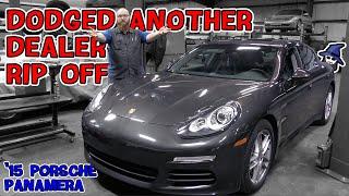 Not another one?!? The CAR WIZARD saves the owner of this '15 Porsche Panamera thousands!