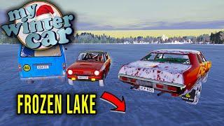 REAL WINTER WITH A FROZEN LAKE [MY WINTER CAR + WINTER OVERHAUL] - My Summer Car (Mod) #239 | Radex