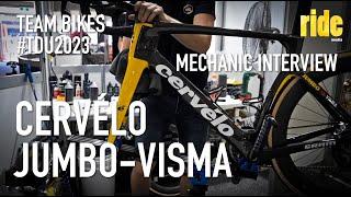 Pro Team Bikes 2023: Jumbo-Visma – mechanic interview... SRAM, Cervélo, tubeless tyres, wax not oil