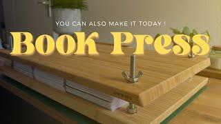 DIY Book Press? How much does it really cost? pressing your way to perfect pages 