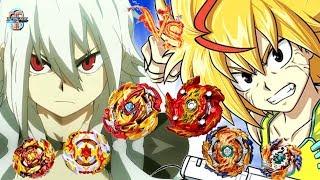 Beyblade BATTLE Spriggans VS Fafnirs  Who is stronger? Beyblade Burst Rise Season 4