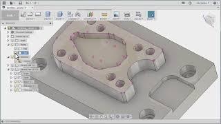 Using Fusions Fixtures - Inserting the part in a vise and making soft jaws 3 of 3