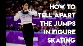 HOW TO TELL APART THE JUMPS IN FIGURE SKATING