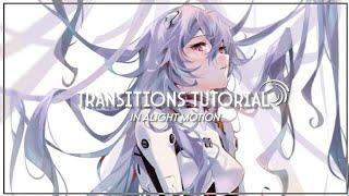 transitions tutorial - alight motion