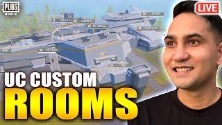 UC CUSTOM ROOMS | PUBG MOBILE