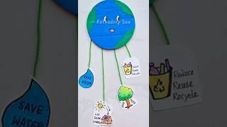 world environment day craft ideas, environment day activity, Environment day drawing poster,art DIY