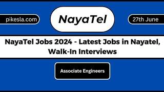 Naya Tel Jobs 2024