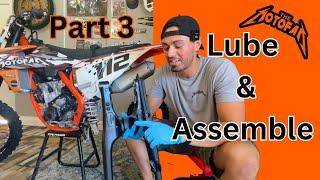 HOW TO ASSEMBLE A DIRT BIKE SWING ARM‼️