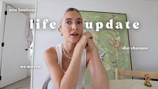 LIFE UPDATE ~ vlog ~ apartment living, starting a new business, why I’m no longer plant based